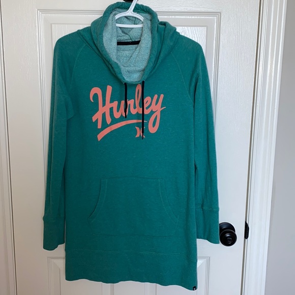 Hurley | Woman’s Tunic Length Hoodie - Size Small - Picture 1 of 5